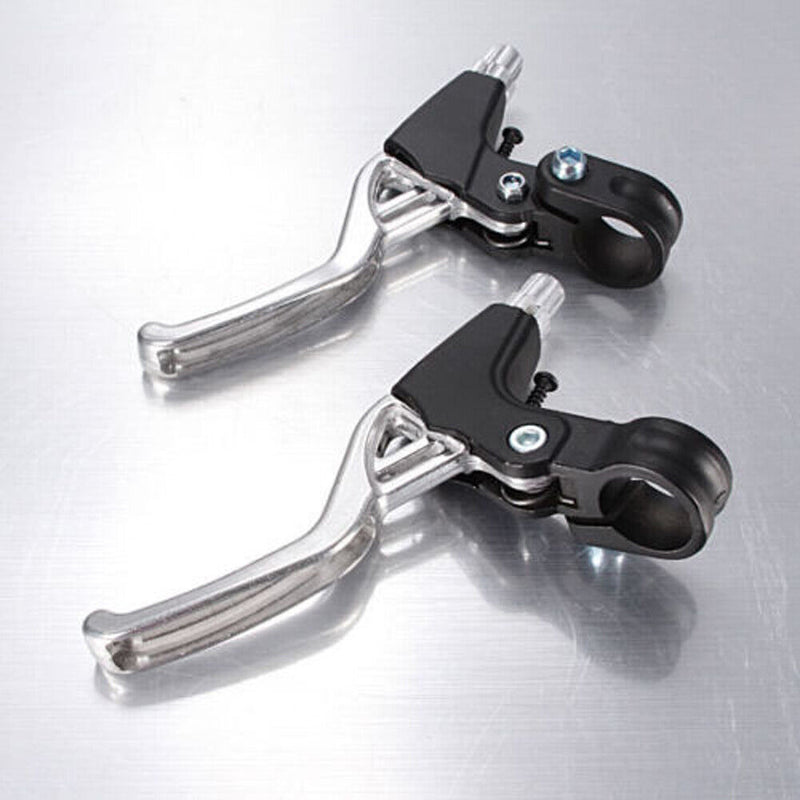 Lightweight ALLOY Brake Levers 2-finger Bike Bicycle BMX sliver