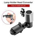Camera Lamp Holder Head Converter Light Plate Bracket Reflector Fixing Clip