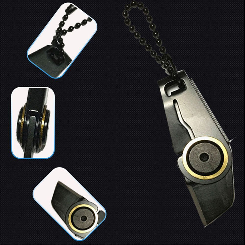 Tool Multifunction Stainless Steel Portable Mini Cutter Key Ring EDC Outdoor