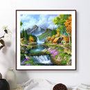 Diamond Painting DIY All Square Diamond Countryside Landscape Series