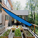 Sun Shade Sail - Canopy Awning Screen Plant Greenhouse Cover (Blue 3x4m) Newly
