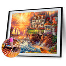 5D DIY Diamond Painting House Full Drill Picture Embroidery Mosaic (1350) Newly