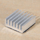 30 x Aluminum Heatsink Cooler Adhesive Kit for Cooling Raspberry Pi Newly