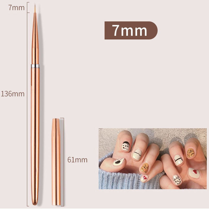 Design Drawing Pens UV Gel Liner Brushes Nail Art Pens Painting Brushes