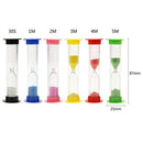 JUNERAIN Junierain Hourglass, 30s/1min/2min/3min/4min/5min Hourglass for Kids, Ges