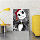 Diamond Painting Xmas Skeleton Gentleman Full Round Mosaic Wall Picture 30x40cm