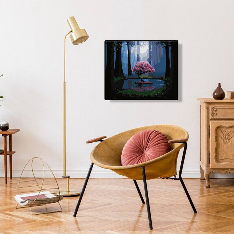1 Set Acrylic Drawing On Canvas Wall Art DIY Oil Painting Home Decor Craft
