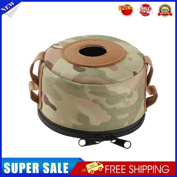 Outdoor Gas Tank Case Anti-Fall Gasoline Canister Protective Cover Camo (S)