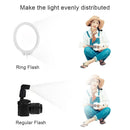 ZM-128 Photo Video 58W 224pcs LED Ring Light 5500K Dimmable Lamp (White)-221900.01