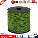 164ft 7-Strand Paracord Parachute Cord Tent Rope for Hiking Camping (Green)