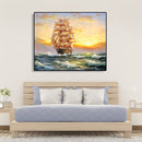 Painting By Numbers Kit DIY Vessel Canvas Oil Art Picture for Home Wall Decor