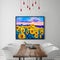 Sunflower Field Oil Paint By Numbers DIY Home Decoration Gift Wall Pictures Kit