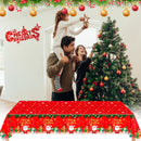 Disposable Christmas Tablecloth Antifouling Party Table Cloth Holiday Home Decor