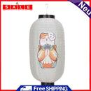 Waterproof Lucky Cat 10"" Traditional Japanese Hanging Lanterns Bistro Decor