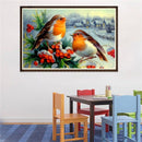 5D 2 Birds Diamond Painting Embroidery DIY Cross Stitch Home Decorate Gift