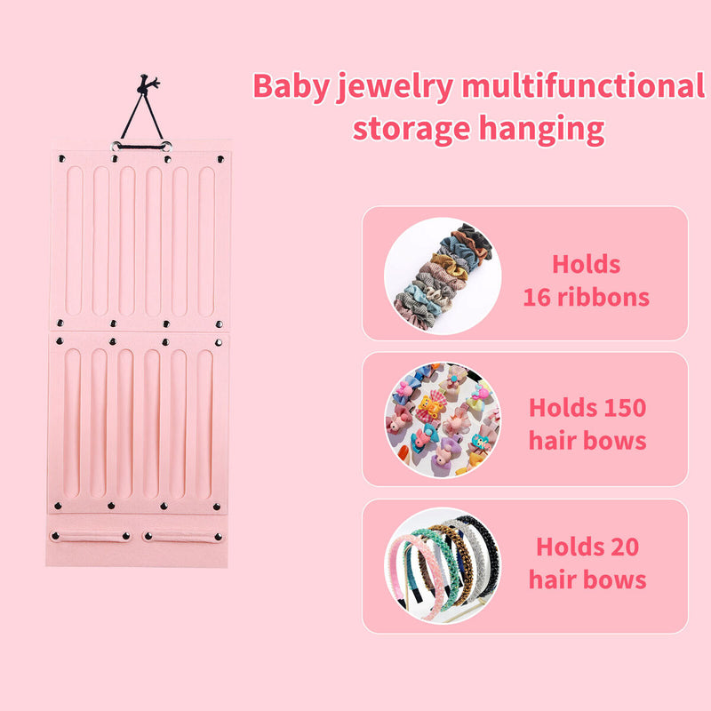 Kid Hair Accessories Storage Hairband Bow Storage & Display (Double Layer) Newly