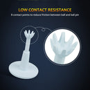 2x Golf Ball Tee Holder Adjustable Telescopic Golf Training Practice Accessories