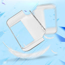 Protective Cover for Switch OLED Game Console Anti-slip Skin (Clear White) Newly