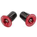 1 Pair Bicycle Handle Bar Grip End Cap Road MTB Handlebar End Plugs (Red) Newly