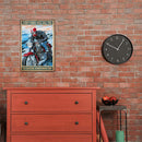 Metal Signs Ride a Motorcycle Iron Painting Metal Wall Waterproof Poster Plate
