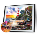 5D DIY Full Drill Diamond Painting Landscape Cross Stitch Embroidery Mosaic