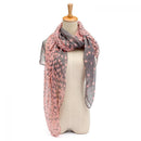 Soft Voile Women Long Neck Shawl Stole Dot Scarves Large Wraps