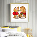 Diamond Painting 5D DIY Two Puppies Full Round Drill Rhinestone Picture Kit