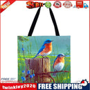 Lovebirds Printed Shoulder Shopping Bag Casual Large Tote Handbag (40*40cm)