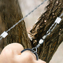 Outdoor Hand Rope Saw Stainless Steel Wire Saw Cutting Woodworking Sawing Tree