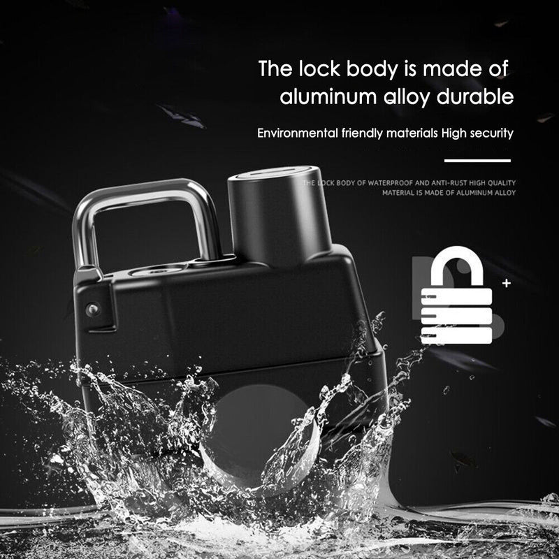 Universal Bicycle Lock Motorbike Motorcycle Padlock Security Lock Handleable Lock