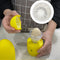 Kitchen Electric Golden Egg Maker Yolk White Mixer Egg Shaker (US Yellow)