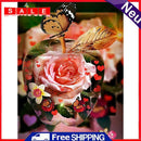 5D DIY Full Round Drill Diamond Paint Crystal Butterfly Mosaic Rhinestone Draw