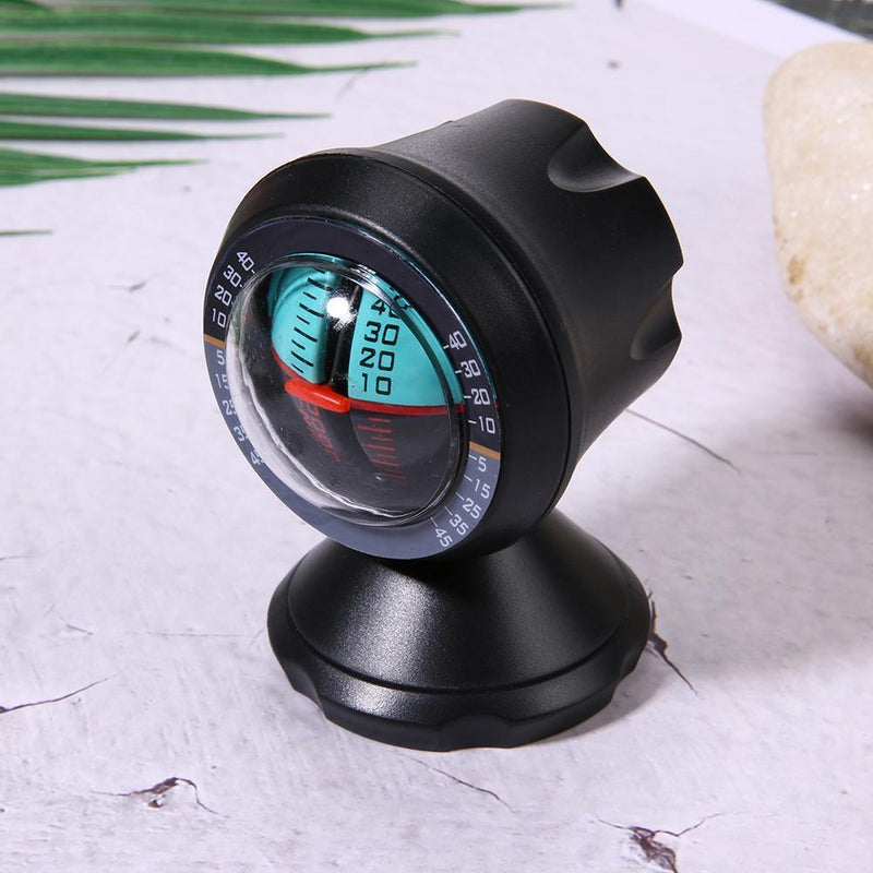 Car Inclinometer Level Tilt Gauge Indicator Slope Meter Gradient Balancer