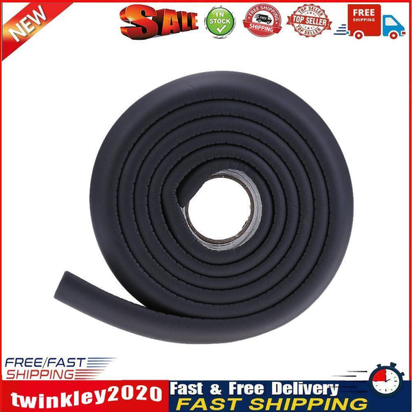 2m Baby Safety Desk Edge Corner Cushion Guard Strip Softener Bumper(Black) Newly
