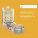 Dog Food Bowl Puppy Feeding Dish Cat Automatic Drinking Fountain (Waterer) Newly