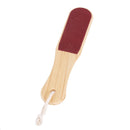 Double-sided Foot File Care Dead Skin Callus Remover Pedicure Tool Wood Newly