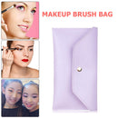 Cosmetic Brushes Set Holder Bag Eyelash Eyebrow Eyeshadow Makeup Tool Organizer