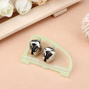 20Pcs Set Fluorescent Fishing Rod Tip Clip Twin Bell Fish Bite Alarm Ale