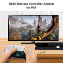 Wireless Bluetooth Compatible Controller Adapter Gamepad Converter for PS5 PS4