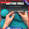 Knitting Needles Set Removable DIY Crochet Hook Sweater Carpet Hedge Weaving