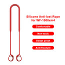F1 Anti-Lost Wireless Earphone Cable Lanyard for Sony WF-1000xm4 (Red) Newly