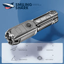 LED Flashlight 3 Lighting Mode XPE USB Portable Torch for Camping Hiking Fishing