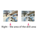 5D DIY Four Season Scenery Full Drill Diamond Painting Embroidery Craft(D)