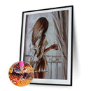 5D Rhinestone Pictures DIY Lovely Couple Full Round Drill Diamond Painting Kit