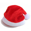 20Pcs Mini Santa Claus Hats for Decor Christmas Mini Gift Lollipop Holiday Favor