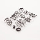 Silicone Clear Stamps Christmas Santa Claus for DIY Scrapbook/Photo Album