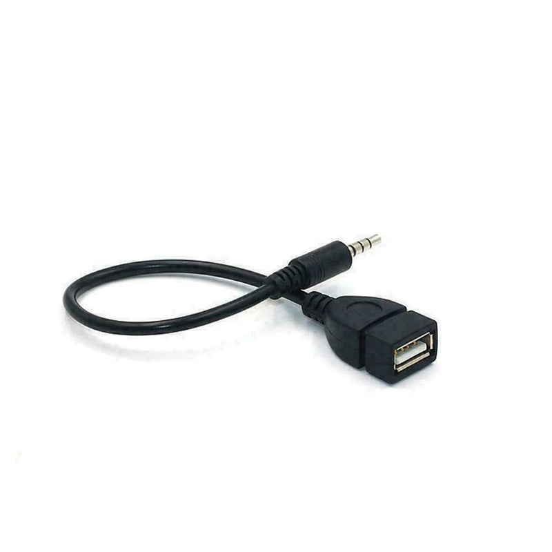 3.5mm Male Audio AUX Jack to USB 2.0 Type A Female Adap OTG A4M2 Converter P7P9