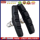 Bicycle V Brake Pads MTB Road Bike V-Brake Block with Hex Nuts + Spacers 1 Pa