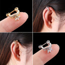 Cz Zircon Cartilage Earring Stainless Steel Barbell Ear Studs Piercing Jewelry
