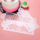 Baking Mould Cupcake Stencil Cake Lace Border Cake Decorating Tool Fondant Mold